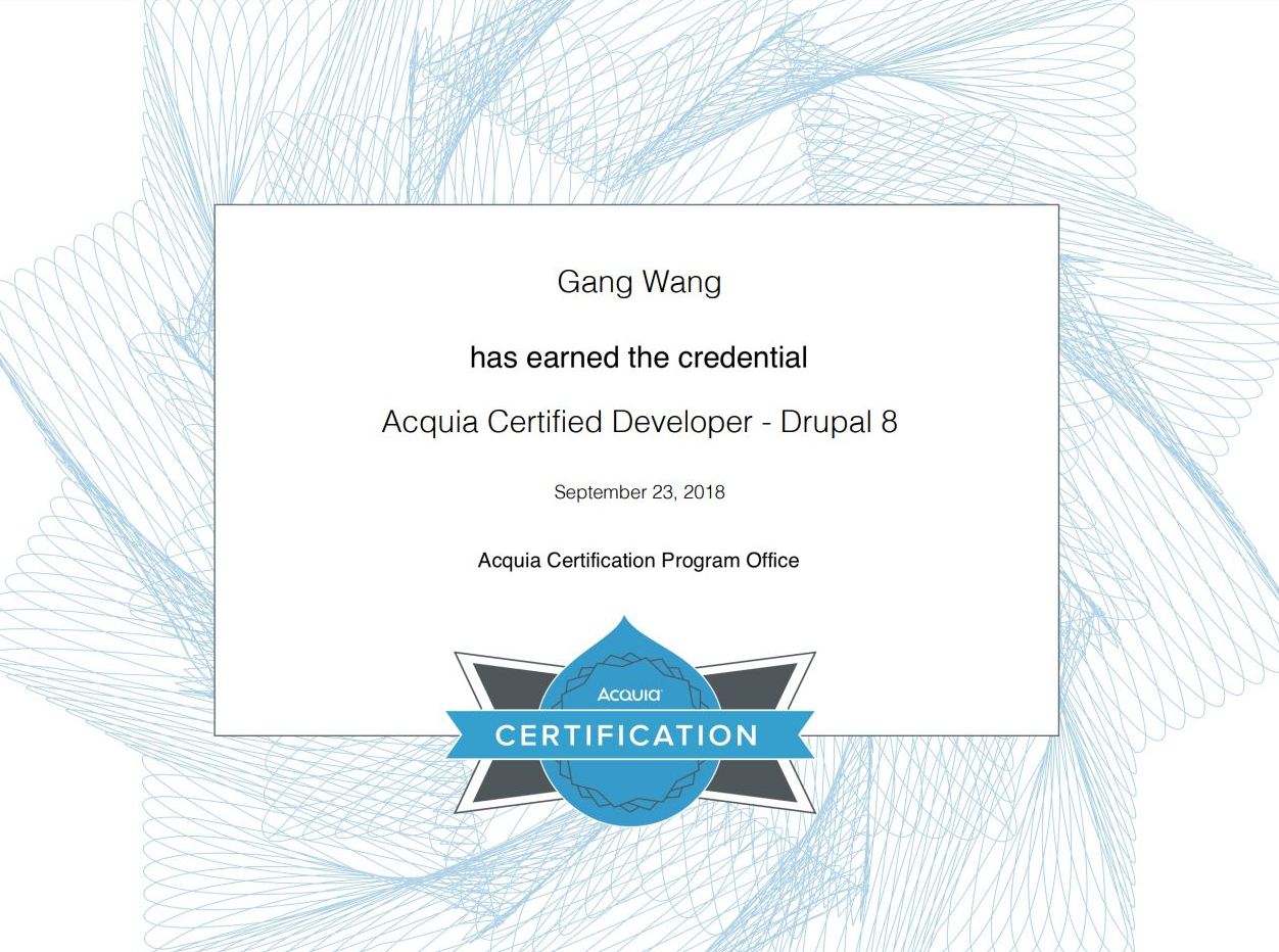 Certified Developer